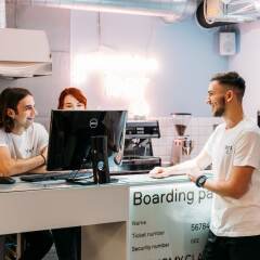 Гостиница Yard Hostel & Coffee Украина, Бояны - отзывы, цены и фото номеров - забронировать гостиницу Yard Hostel & Coffee онлайн питание фото 2