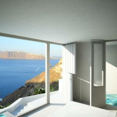 Отель Echoes Luxury Suites by Canvas - Adults Only Греция, Остров Санторини - отзывы, цены и фото номеров - забронировать отель Echoes Luxury Suites by Canvas - Adults Only онлайн пляж фото 2