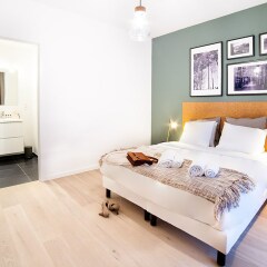 Отель Sweet Inn Apartments - Chaussée d'Etterbeek Бельгия, Брюссель - отзывы, цены и фото номеров - забронировать отель Sweet Inn Apartments - Chaussée d'Etterbeek онлайн комната для гостей фото 5
