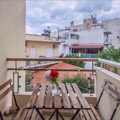 Отель Modern & Lovely Athenian Riviera Apartment with FREE PARKING! Греция, Афины - отзывы, цены и фото номеров - забронировать отель Modern & Lovely Athenian Riviera Apartment with FREE PARKING! онлайн балкон