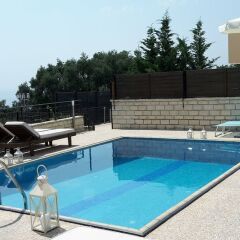 Отель Achillion Luxury Corfu Villa бассейн фото 3
