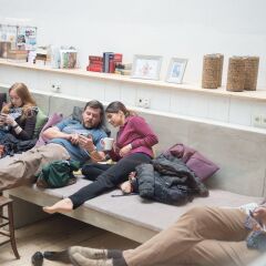 Wombats City Hostel Мюнхен фитнесс-зал фото 2