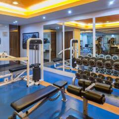 Отель Real Inn Guadalajara Expo фитнесс-зал фото 2