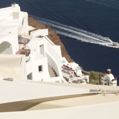 Отель Aerie-Santorini Греция, Остров Санторини - отзывы, цены и фото номеров - забронировать отель Aerie-Santorini онлайн приотельная территория