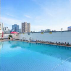 Отель Xiamen Huaqiao Hotel Китай, Сямынь - отзывы, цены и фото номеров - забронировать отель Xiamen Huaqiao Hotel онлайн бассейн фото 2