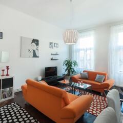 Отель Ostrovni Apartment Чехия, Прага - отзывы, цены и фото номеров - забронировать отель Ostrovni Apartment онлайн комната для гостей фото 3