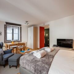 Отель Sweet Inn Apartments Sablons Бельгия, Брюссель - отзывы, цены и фото номеров - забронировать отель Sweet Inn Apartments Sablons онлайн комната для гостей