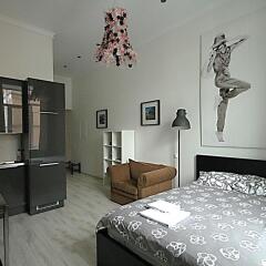 Гостиница Four Squares Apartments on Tverskaya в Москве отзывы, цены и фото номеров - забронировать гостиницу Four Squares Apartments on Tverskaya онлайн Москва комната для гостей