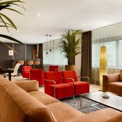 Отель NH Amsterdam Zuid Hotel Нидерланды, Амстердам - 2 отзыва об отеле, цены и фото номеров - забронировать отель NH Amsterdam Zuid Hotel онлайн интерьер отеля фото 2