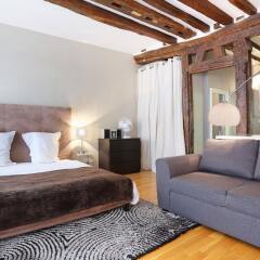 Отель Residence Pelican Paris 1er Франция, Париж - отзывы, цены и фото номеров - забронировать отель Residence Pelican Paris 1er онлайн комната для гостей фото 4