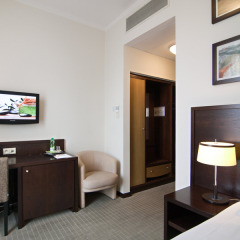 Europeum Hotel 3* Стандартный номер с различными типами кроватей фото 12