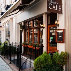 Отель Lancaster Gate 1 Лондон вид на фасад