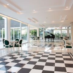 Отель Venezia Terme Италия, Абано-Терме - 6 отзывов об отеле, цены и фото номеров - забронировать отель Venezia Terme онлайн интерьер отеля фото 3