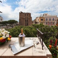 Hotel Romano Рим балкон фото 2