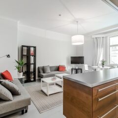 Отель Helsinki South Central Apartments Финляндия, Хельсинки - отзывы, цены и фото номеров - забронировать отель Helsinki South Central Apartments онлайн комната для гостей фото 2