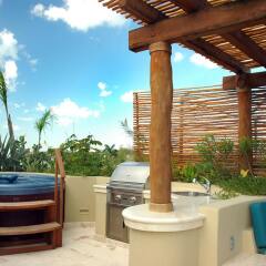 Maya Villa Condo Hotel And Beach Club Плая-дель-Кармен бассейн