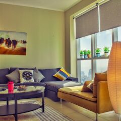 Отель City Nights Holiday Homes - The Torch Tower комната для гостей фото 2