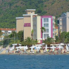Dora Beach Hotel Турция, Мармарис - отзывы, цены и фото номеров - забронировать отель Dora Beach Hotel онлайн пляж