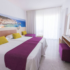 Отель Coral Beach by LLUM Испания, Эс-Канар - отзывы, цены и фото номеров - забронировать отель Coral Beach by LLUM онлайн комната для гостей фото 2