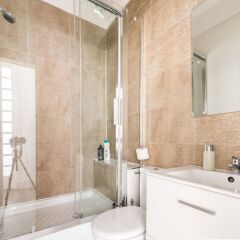 Отель M&F GRAN VÍA 5 Apartamento Испания, Мадрид - отзывы, цены и фото номеров - забронировать отель M&F GRAN VÍA 5 Apartamento онлайн ванная