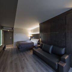 Отель Hôtel & Suites Normandin Lévis Канада, Сен-Николя - отзывы, цены и фото номеров - забронировать отель Hôtel & Suites Normandin Lévis онлайн комната для гостей фото 4