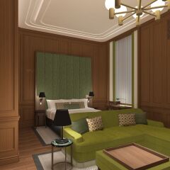 Отель The Edinburgh Grand Эдинбург комната для гостей