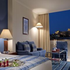 Отель Athenaeum Intercontinental Греция, Афины - отзывы, цены и фото номеров - забронировать отель Athenaeum Intercontinental онлайн комната для гостей фото 5