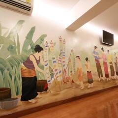 Mariya Lady Hostel At Suvarnabhumi Airport Female Only Бангкок интерьер отеля