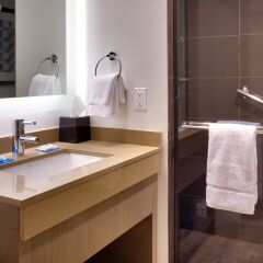 Hyatt House Salt Lake City Downtown in Salt Lake City, United States of America from 223$, photos, reviews - zenhotels.com bathroom