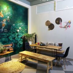 Flower Hostel Ханой интерьер отеля
