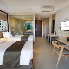 Отель Jimbaran Bay Beach Resort & Spa комната для гостей фото 4