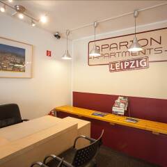 Отель Aparion Apartments Leipzig Family Германия, Лейпциг - отзывы, цены и фото номеров - забронировать отель Aparion Apartments Leipzig Family онлайн фото 3