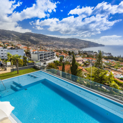 Отель Madeira Panoramico Hotel Португалия, Фуншал - отзывы, цены и фото номеров - забронировать отель Madeira Panoramico Hotel онлайн бассейн фото 2