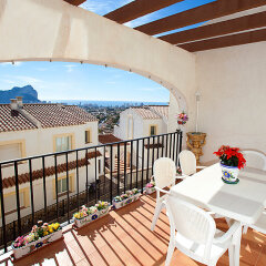 Отель Holiday Home Imperial Park 02 Испания, Кальпе - отзывы, цены и фото номеров - забронировать отель Holiday Home Imperial Park 02 онлайн балкон
