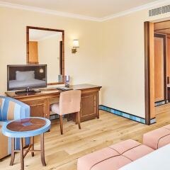 Отель Grande Real Santa Eulalia Resort & Spa Португалия, Албуфейра - 1 отзыв об отеле, цены и фото номеров - забронировать отель Grande Real Santa Eulalia Resort & Spa онлайн удобства в номере фото 2