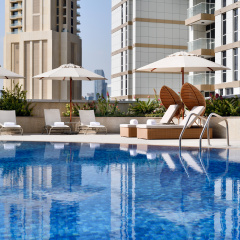Movenpick Hotel Apartments Downtown Dubai Дубай бассейн фото 2