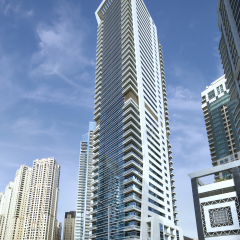 Отель Barcelo Residences Dubai Marina вид на фасад фото 2