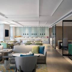 Отель Courtyard by Marriott Tianjin Hongqiao Китай, Тяньцзинь - отзывы, цены и фото номеров - забронировать отель Courtyard by Marriott Tianjin Hongqiao онлайн гостиничный бар