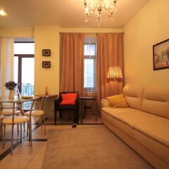 Апартаменты Lakshmi Apartment Tverskaya комната для гостей фото 5