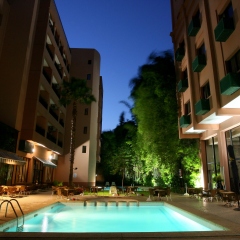 Отель Hôtel Meriem бассейн