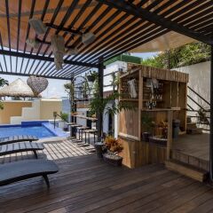 Отель Maui Suites by GuruHotel Мексика, Плая-дель-Кармен - отзывы, цены и фото номеров - забронировать отель Maui Suites by GuruHotel онлайн бассейн фото 3