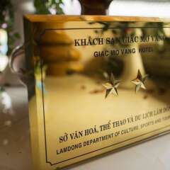 Gold Dream Hotel Далат ванная фото 2