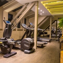 Отель Hilton Cologne Германия, Кёльн - 3 отзыва об отеле, цены и фото номеров - забронировать отель Hilton Cologne онлайн фитнесс-зал фото 3