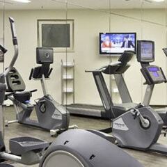 Отель Courtyard by Marriott Hannover Maschsee фитнесс-зал фото 2
