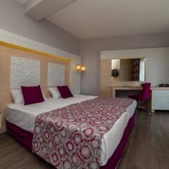 Sunmelia Beach Resort Hotel Сиде комната для гостей фото 4