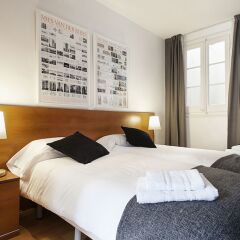 Отель Habitat Apartments Plaza España Испания, Барселона - отзывы, цены и фото номеров - забронировать отель Habitat Apartments Plaza España онлайн комната для гостей фото 5