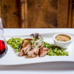 Hotel Restaurant Edelweiss Парчинес в номере фото 2
