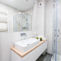 Отель Q17 Apartments Польша, Вроцлав - отзывы, цены и фото номеров - забронировать отель Q17 Apartments онлайн ванная