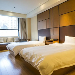 JI Hotel Dalian Xi'an Road Branch(Previous: JI Hotel Dalian Huanghe Road Branch) комната для гостей фото 4