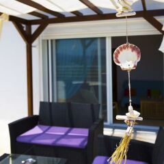Отель Salonikiou Beach Deluxe Apartments Греция, Аристотелес - отзывы, цены и фото номеров - забронировать отель Salonikiou Beach Deluxe Apartments онлайн интерьер отеля фото 2